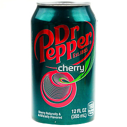 напиток газ Doctor Pepper cherry 0,355