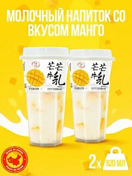 Напиток безалкогольный молочный Zhenchun со вкусом манго 520мл