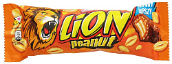 Батончик Lion Peanut (Нестле Лион Пинат с арахисовым маслом) 41гр