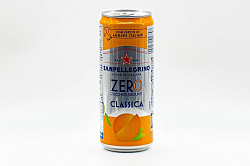 Напиток б/а Sanpellegrino с соком апельсина  без сахара 330мл жб Италия
