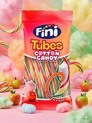 Мармелад FINI Cotton Candy Tubes (Палочки яблоко-вата) (Испания) 80гр