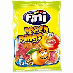 Мармелад FINI Peach Rings (Персик.Кольца) 90гр (Испания)