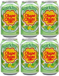 напиток газ Chupa Chups MELON & CREAM 0,345 Корея
