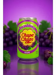 напиток газ Chupa Chups GRAPE 0,345 Корея