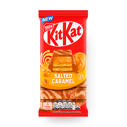 Плитка KitKat Salted Caramel (КитКат Соленая карамель)  99г
