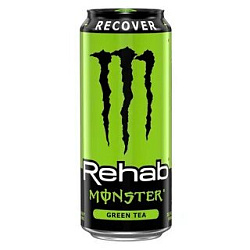 Энергетический напиток  MONSTER GREEN TEA (АМЕРИКА) 0.458мл