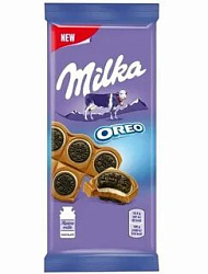Шок. плитка Milka Oreo Sandwich (Милка Орео Сэндвич) 92гр