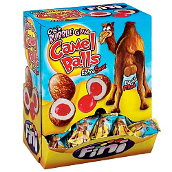 Жев.Резинка ФИНИ Camel Balls Extra Sour 5гр Испания