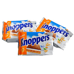 Ваф.Печенье Knoppers Peanut 25гр Польша