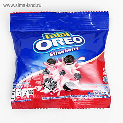 Печенье OREO mini Strawberry 20.4гр