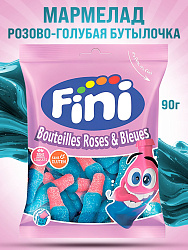 Мармелад FINI BouteillesRpses&Bleues (Роз.-Голуб.Бутылочка) (Испания) 90гр