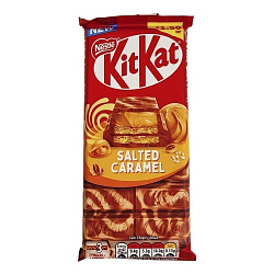 Шок. плитка Kit Kat Salted Caramel 99гр