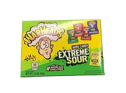 Леденцы Warheads Extreme Sour Hard Candy (Леденцы вартхедс Экстремально Кислые) 42гр