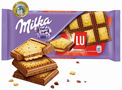 Шоколад Milka Sandwich LU Польша 87гр