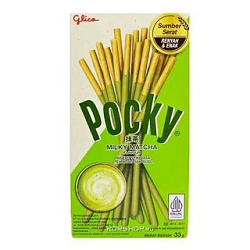 Печенье Pocky Green Tea ( Milky Matcha) 33гр Индонезия