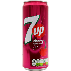 Напиток б/а 7UP Вишня 330мл жб Франция 