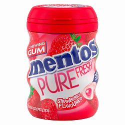 Жев.рез. Mentos Pure Fresh Strawberry (банка) 61.25гр Вьетнам