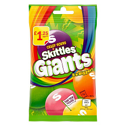 Жев.конфета Skittles Sours Fruits 116гр